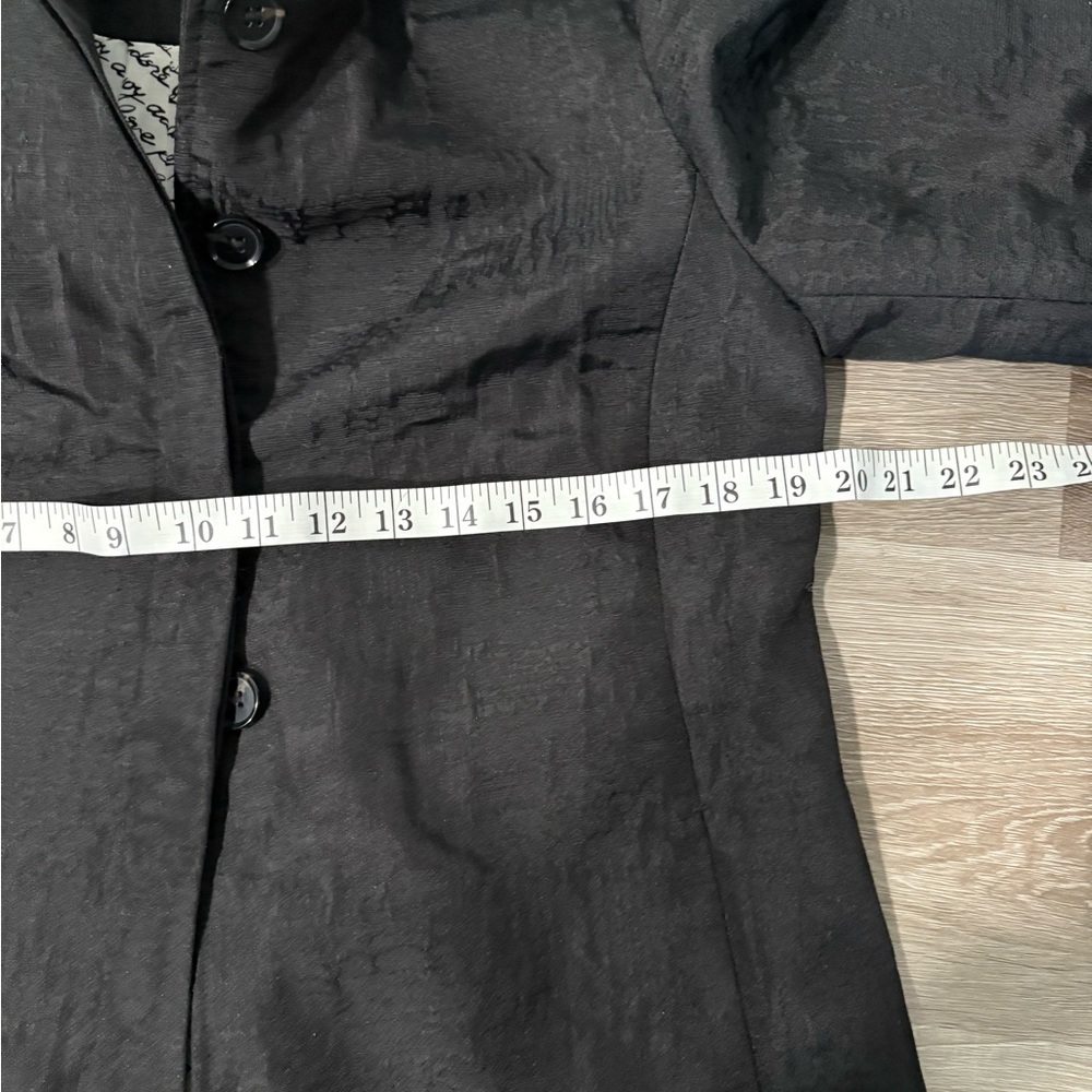 Chico's Black lightweight Blazer Jacket - Picture 8 of 8
